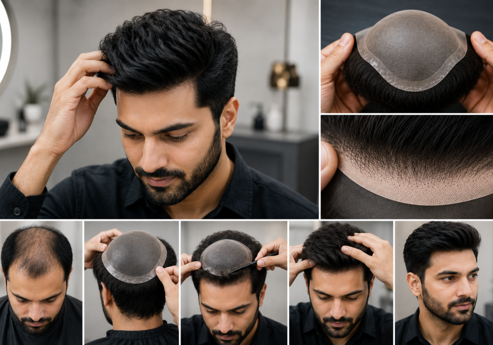 Mono hair patch