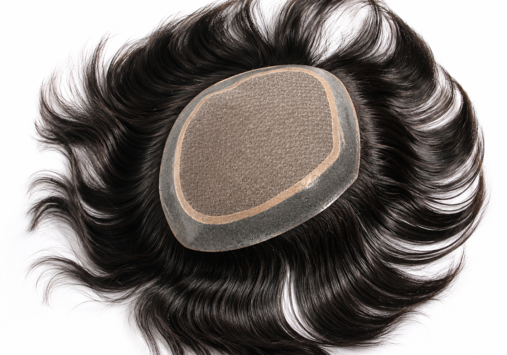 human hair patch