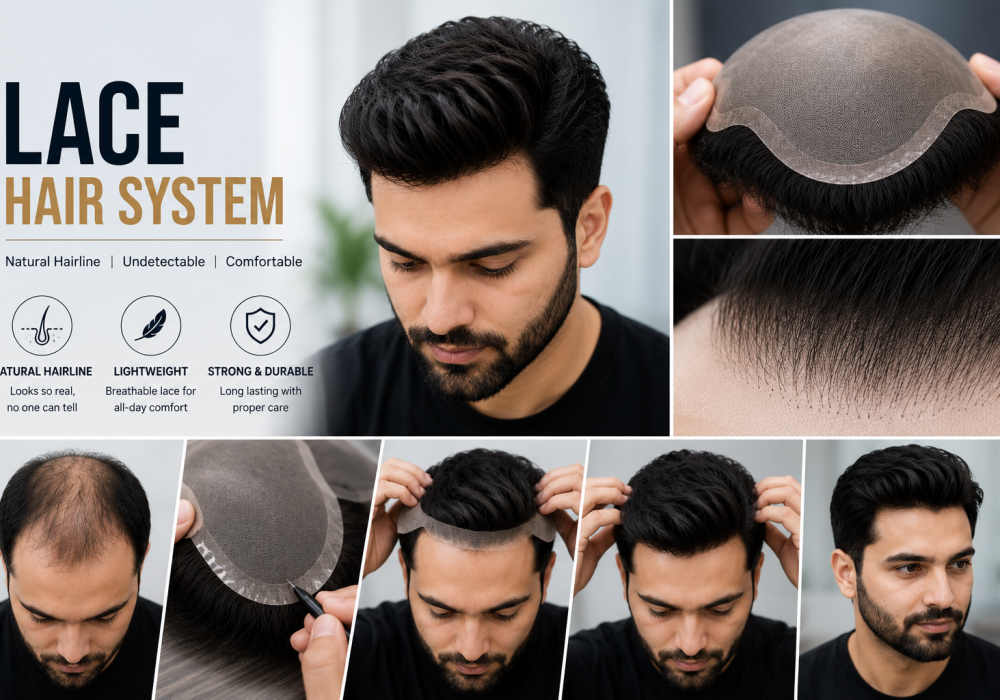 lace hair system